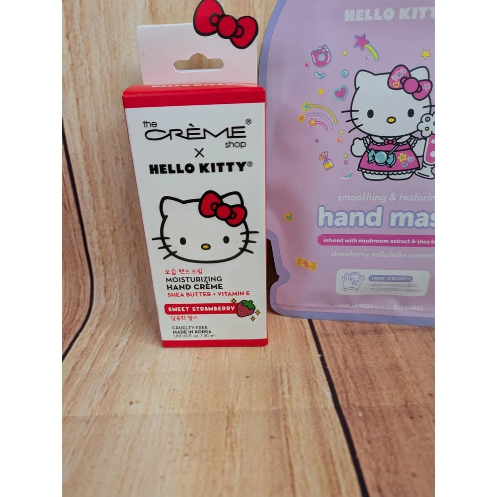 The Creme Shop x Hello Kitty Hand Creme and The Crème Shop Hand Mask Lot